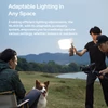 Kép 13/15 - GODOX ML60II Bi Kit 70 W videolámpa készlet kétszínű fényképezési lámpa elemfogantyúval, szabványos reflektor tartóval és 1/4 adapterrel