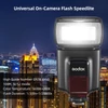 Kép 3/9 - GODOX TT560II univerzális kamera villanó elektronikus Speedlite vaku kioldó jeladóval és mini állvánnyal