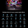Kép 6/10 - 5 W zseb LED RGB mini fényképező lámpa - Fekete