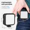 Kép 9/10 - 5 W zseb LED RGB mini fényképező lámpa - Fekete