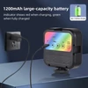 Kép 2/10 - 5 W zseb LED RGB mini fényképező lámpa - Fehér