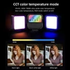 Kép 9/10 - 5 W zseb LED RGB mini fényképező lámpa - Fehér