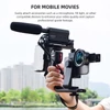 Kép 5/8 - Mobiltelefon L-konzol tartó Video Rig kézi stabilizátor készlet