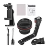 Kép 7/8 - Mobiltelefon L-konzol tartó Video Rig kézi stabilizátor készlet