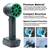 Kép 10/10 - Kézi csatornás turbóventilátor, 50 mm-es nagy teljesítményű porfúvó 800-1000 g billentyűzettisztító eszköz, kompatibilis Dewalt 18V, 21V akkumulátorral