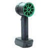 Kép 1/10 - Kézi csatornás turbóventilátor, 50 mm-es nagy teljesítményű porfúvó 800-1000 g billentyűzettisztító eszköz, kompatibilis Dewalt 18V, 21V akkumulátorral