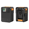 Kép 3/15 - ZGCINE ZG-X99 Pocket V rögzítésű akkumulátor 14,8 V 99,9 WH 6750 mAh 1,3 hüvelykes IPS képernyős V-Lock akkumulátorral, BP/D-Tap/USB-C bemeneti és kimeneti portokkal és USB-C/ kettős DC kimeneti portokkal