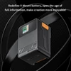 Kép 8/15 - ZGCINE ZG-X99 Pocket V rögzítésű akkumulátor 14,8 V 99,9 WH 6750 mAh 1,3 hüvelykes IPS képernyős V-Lock akkumulátorral, BP/D-Tap/USB-C bemeneti és kimeneti portokkal és USB-C/ kettős DC kimeneti portokkal