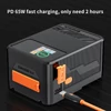 Kép 9/15 - ZGCINE ZG-X99 Pocket V rögzítésű akkumulátor 14,8 V 99,9 WH 6750 mAh 1,3 hüvelykes IPS képernyős V-Lock akkumulátorral, BP/D-Tap/USB-C bemeneti és kimeneti portokkal és USB-C/ kettős DC kimeneti portokkal
