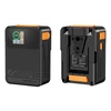 Kép 2/12 - ZGCINE ZG-X50 Pocket V rögzítésű akkumulátor 3400 mAh 14,8 V 50 Wh 1,3 hüvelykes IPS képernyős V-Lock akkumulátorral BP/D-Tap bemenetekkel és kimenetekkel, valamint kettős USB-C/DC kimenettel