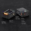 Kép 12/12 - ZGCINE ZG-X50 Pocket V rögzítésű akkumulátor 3400 mAh 14,8 V 50 Wh 1,3 hüvelykes IPS képernyős V-Lock akkumulátorral BP/D-Tap bemenetekkel és kimenetekkel, valamint kettős USB-C/DC kimenettel
