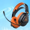 Kép 17/20 - TAIOU Over Ear Gaming könnyű E-sport fejhallgató BT5.3 és 2.4G vezeték nélküli 3.5mm vezetékes - Fekete és piros