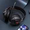 Kép 14/20 - TAIOU Over Ear Gaming könnyű E-sport fejhallgató BT5.3 és 2.4G vezeték nélküli 3.5mm vezetékes - Fehér és kék