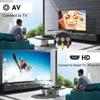 Kép 3/8 - Digitális multimédia lejátszó 1080P HD AV kimenet távirányítóval