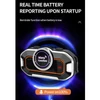 Kép 6/15 - V9pro okos motoros sisak Intercom BT5.0