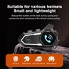 Kép 4/13 - V11S IP67 Vízálló BT5.0 Smart motoros sisak mikrofonnal