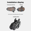 Kép 12/13 - V11S IP67 Vízálló BT5.0 Smart motoros sisak mikrofonnal