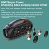 Kép 4/12 - XDOBO Vibe Plus hordozható vezeték nélküli hangszóró 80 W, BT5.0 IPX5 vízálló