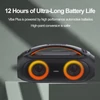 Kép 9/12 - XDOBO Vibe Plus hordozható vezeték nélküli hangszóró 80 W, BT5.0 IPX5 vízálló
