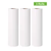 Kép 4/14 - Pooli 110 * 30 mm-es fehér, nem tapadó hőpapír tekercs