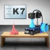 Kép 9/20 - EasyThreed K7 Mini asztali 3D nyomtató gyerekeknek 100x100x100 mm-es nyomtatási mérettel kezdőknek, oktatóknak - Fekete