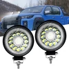 Kép 4/10 - 4 hüvelykes LED munkalámpa rudak 160W 16000lm vízálló (2 db) - Kerek