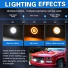 Kép 6/10 - 4 hüvelykes LED munkalámpa rudak 160W 16000lm vízálló (2 db) - Kerek