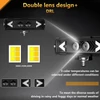 Kép 6/8 - 6 hüvelykes LED-es munkalámpa-rúd vezetői ködlámpa - Fekete, 1 db