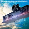 Kép 7/9 - Ultimea Poseidon D60 BT5.3 Dolby Atmos 5.1 Soundbar vezeték nélküli mélynyomóval 3D térhatású hangrendszer BassMax technológia 2 műholdas hangszóró