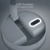 Kép 5/11 - 9 hüvelykes hordozható talapzatú ventilátor 10800 mAh akkumulátor - Fehér