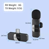 Kép 4/8 - BOYA BY-V20 egy trigger, két 2,4G vezeték nélküli mikrofonrendszer, csíptetős telefonmikrofon