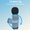 Kép 5/8 - BOYA BY-V20 egy trigger, két 2,4G vezeték nélküli mikrofonrendszer, csíptetős telefonmikrofon