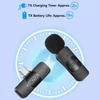 Kép 7/8 - BOYA BY-V20 egy trigger, két 2,4G vezeték nélküli mikrofonrendszer, csíptetős telefonmikrofon