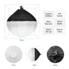 Kép 10/14 - Fényképészeti lámpás Softbox világítókészlet 50 cm-es gömb alakú összecsukható Softbox készlettel