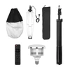 Kép 14/14 - Fényképészeti lámpás Softbox világítókészlet 50 cm-es gömb alakú összecsukható Softbox készlettel