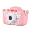 Kép 2/12 - Tomfoto X7 Mini Camera digitális fényképezőgép 1080P videokamera 20MP kétlencsés - Pink