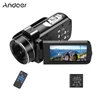 Kép 12/12 - Andoer 4K Ultra HD kézi DV professzionális digitális videokamera CMOS érzékelővel