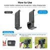 Kép 8/12 - TELESIN TE-CSS-001 Újratölthető Selfie Stick QC/PD3.0 gyorstöltés