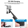 Kép 9/12 - TELESIN TE-CSS-001 Újratölthető Selfie Stick QC/PD3.0 gyorstöltés