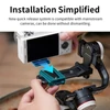 Kép 13/13 - ZHIYUN CRANE-M3S COMBO kamera kézi 3 tengelyes kardánstabilizátorral, mini állvánnyal, hátizsákkal, telefonbilincssel