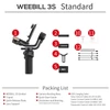 Kép 9/14 - ZHIYUN WEEBILL 3S szabványos kézi kamera 3 tengelyes kardánstabilizátorral