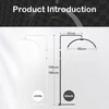 Kép 3/12 - Andoer HD-M5X 36W padló LED videolámpa Félhold alakú kitöltő lámpa - Fekete