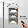 Kép 12/12 - Andoer HD-M5X 36W padló LED videolámpa Félhold alakú kitöltő lámpa - Fekete