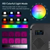 Kép 10/11 - Hordozható RGB videolámpa, LED-es kitöltőlámpa