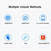 Kép 6/13 - Tuya WF-H6 intelligens ujjlenyomatos ajtózár APP vezérléssel