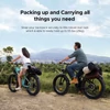Kép 6/12 - ENGWE E26 Ebike 26*4,0 hüvelykes gumiabroncs, 250 W-os motor, kettős felfüggesztés, terepkerékpár 140 km-es hatótáv (magas lépcsős) - Fekete