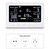 Kép 12/14 - Intelligens Tuya 2,4 GHz-es WiFi 8 az 1-ben beltéri levegőminőség-figyelő - Fehér