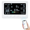 Kép 14/14 - Intelligens Tuya 2,4 GHz-es WiFi 8 az 1-ben beltéri levegőminőség-figyelő - Fehér