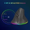 Kép 4/12 - Laptophoz testreszabható RGB világítással és ergonomikus kialakítással – vezeték nélküli, kétmódusú egér