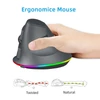 Kép 7/12 - Laptophoz testreszabható RGB világítással és ergonomikus kialakítással – vezeték nélküli, kétmódusú egér